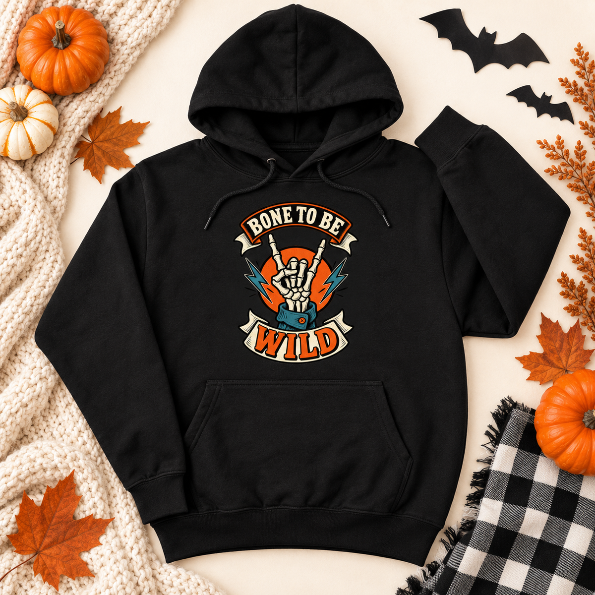Bone to be Wild - Adut Hoodie