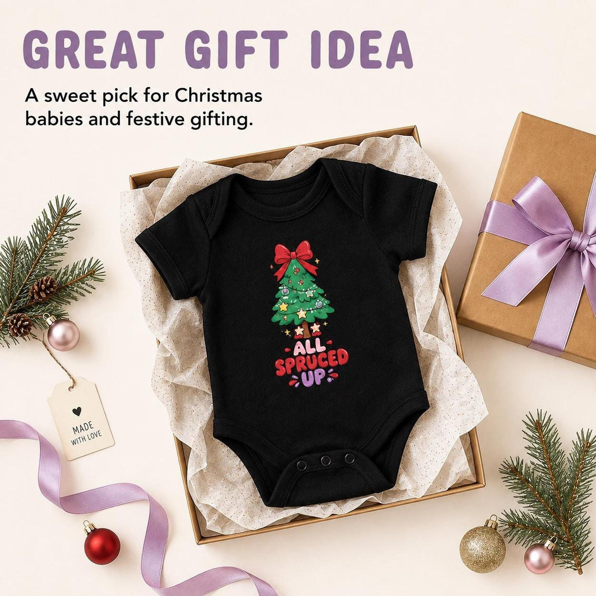 Christmas Baby Bodysuit