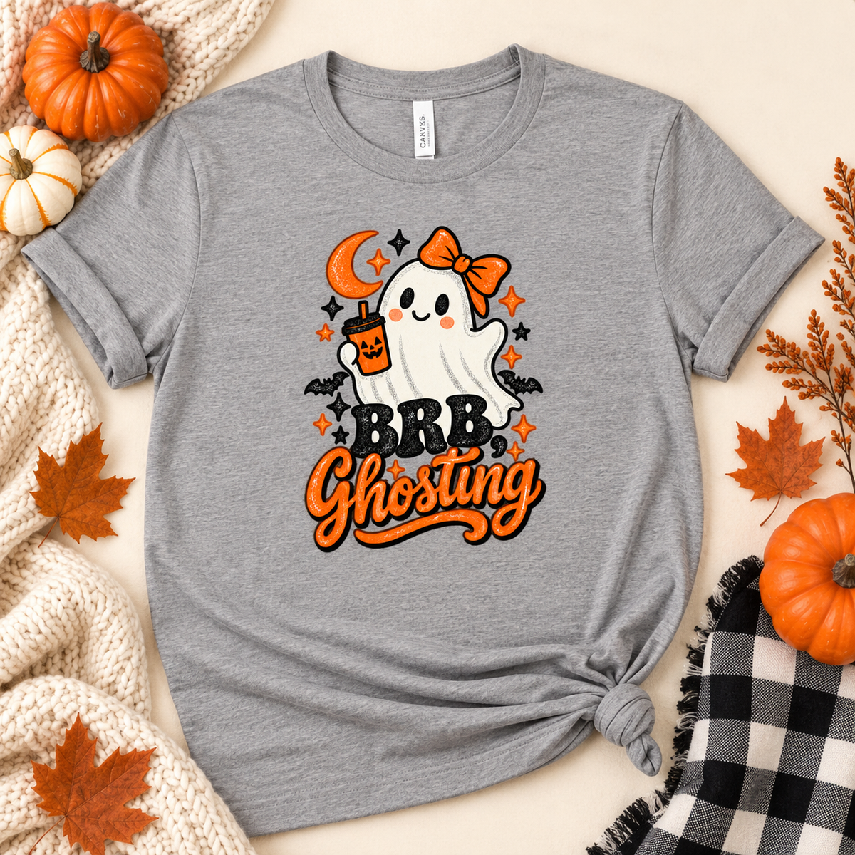 BRB Ghosting - Adult Tee