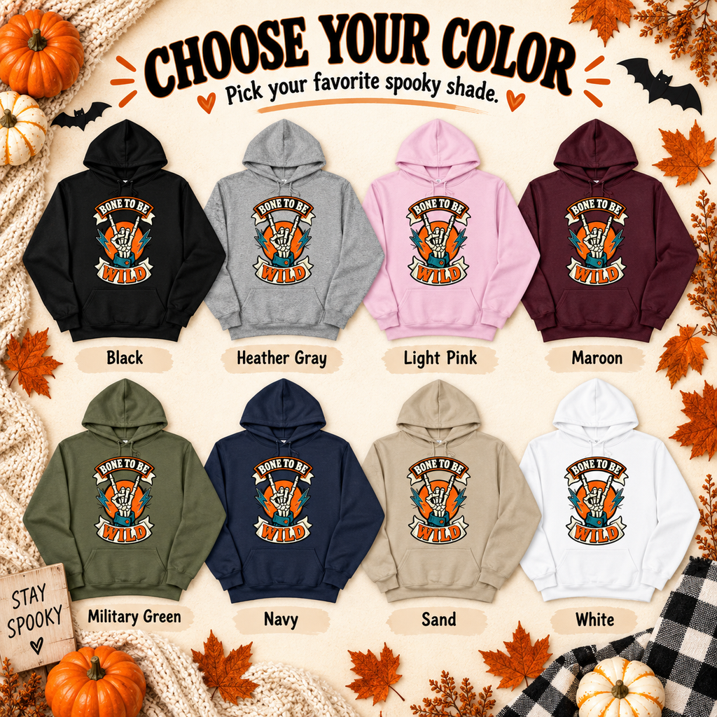 Bone to be Wild - Adut Hoodie