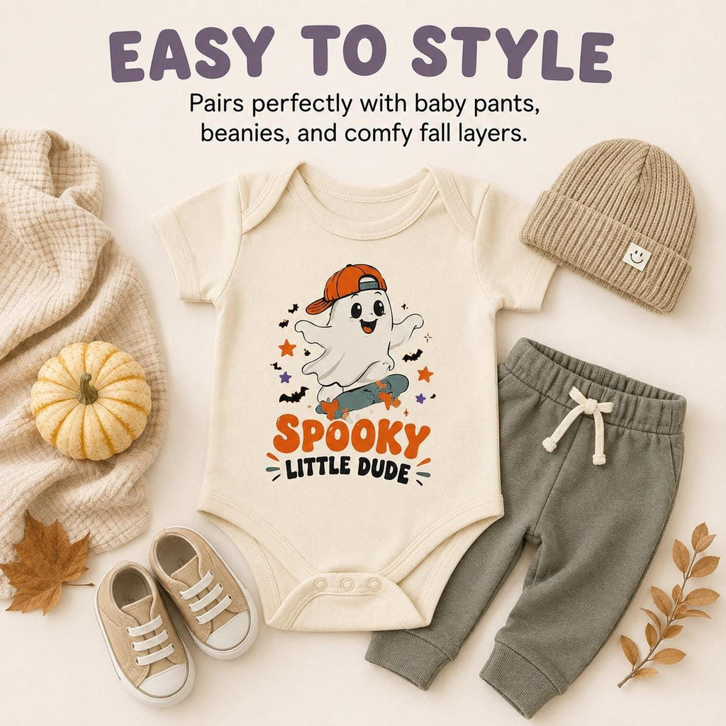 Spooky Little Dude Baby Bodysuit