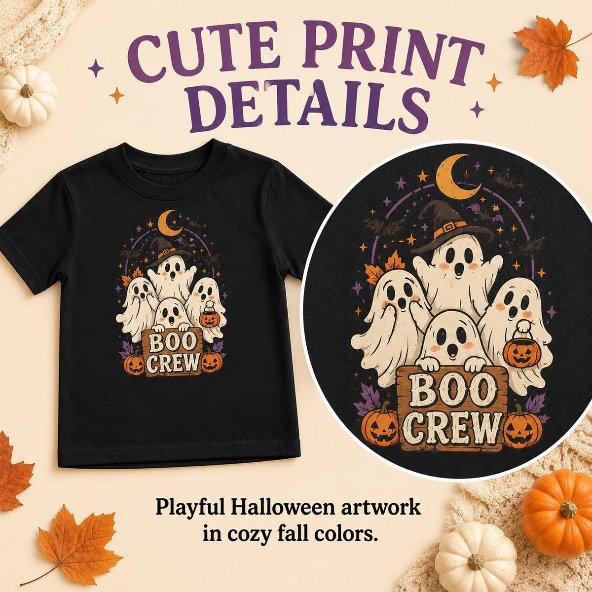 Boo Crew Toddler Halloween Tee