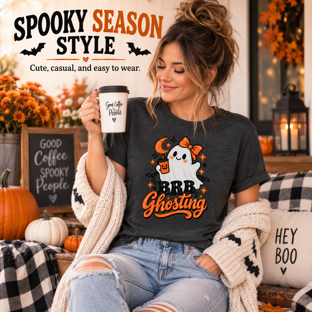 BRB Ghosting - Adult Tee