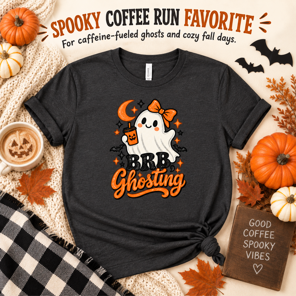 BRB Ghosting - Adult Tee
