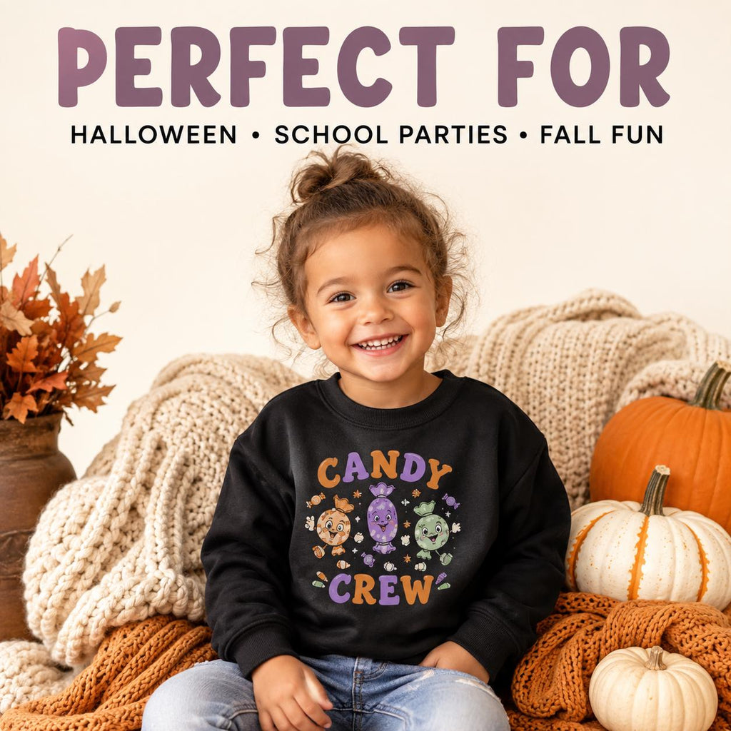 Candy Crew Toddler Halloween Sweatshirt