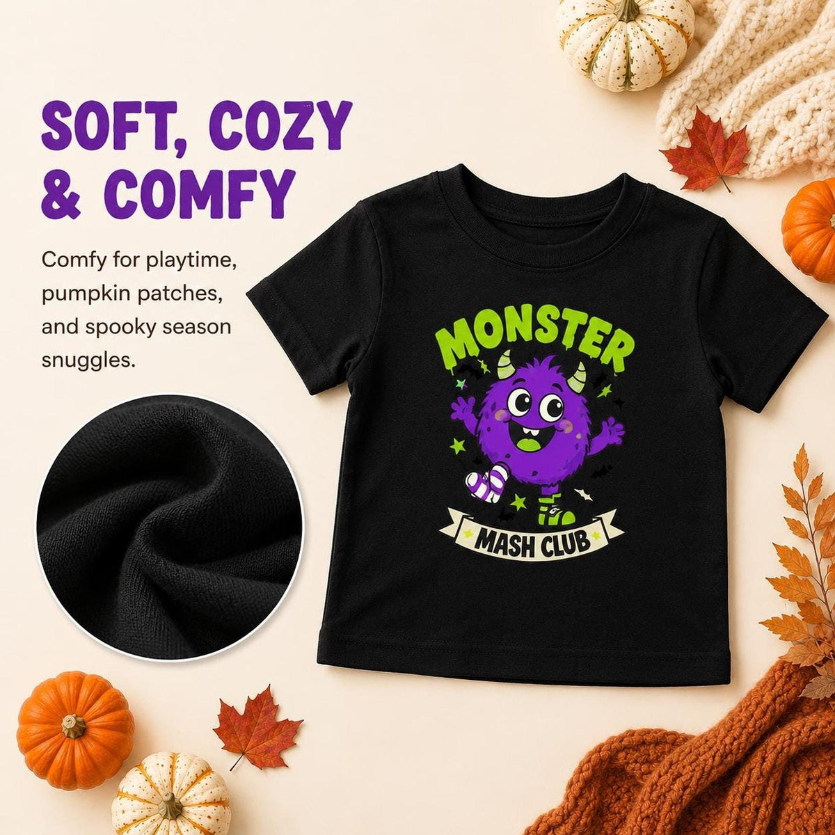 Monster Mash Club Toddler Tee