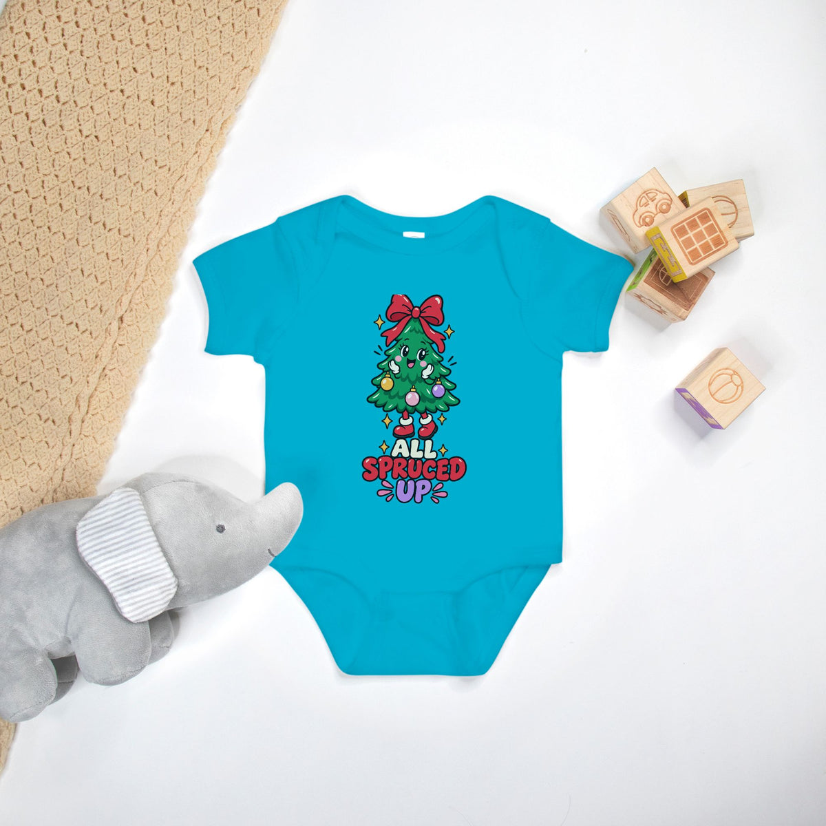 All Spruced Up - Baby Onesie