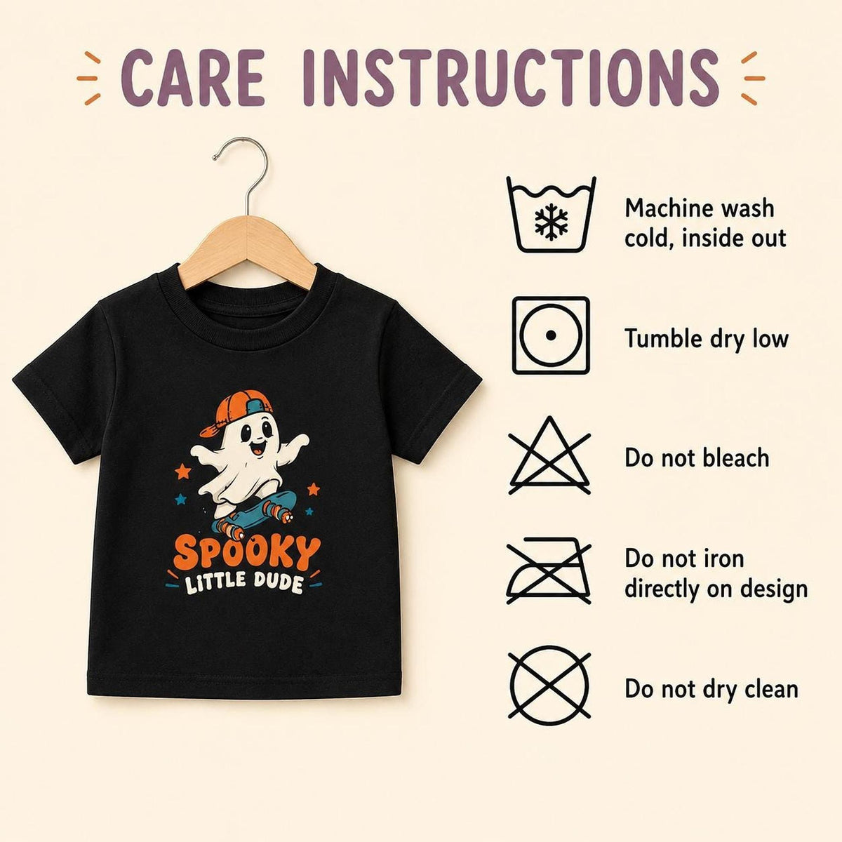 Spooky Little Dude Toddler Tee