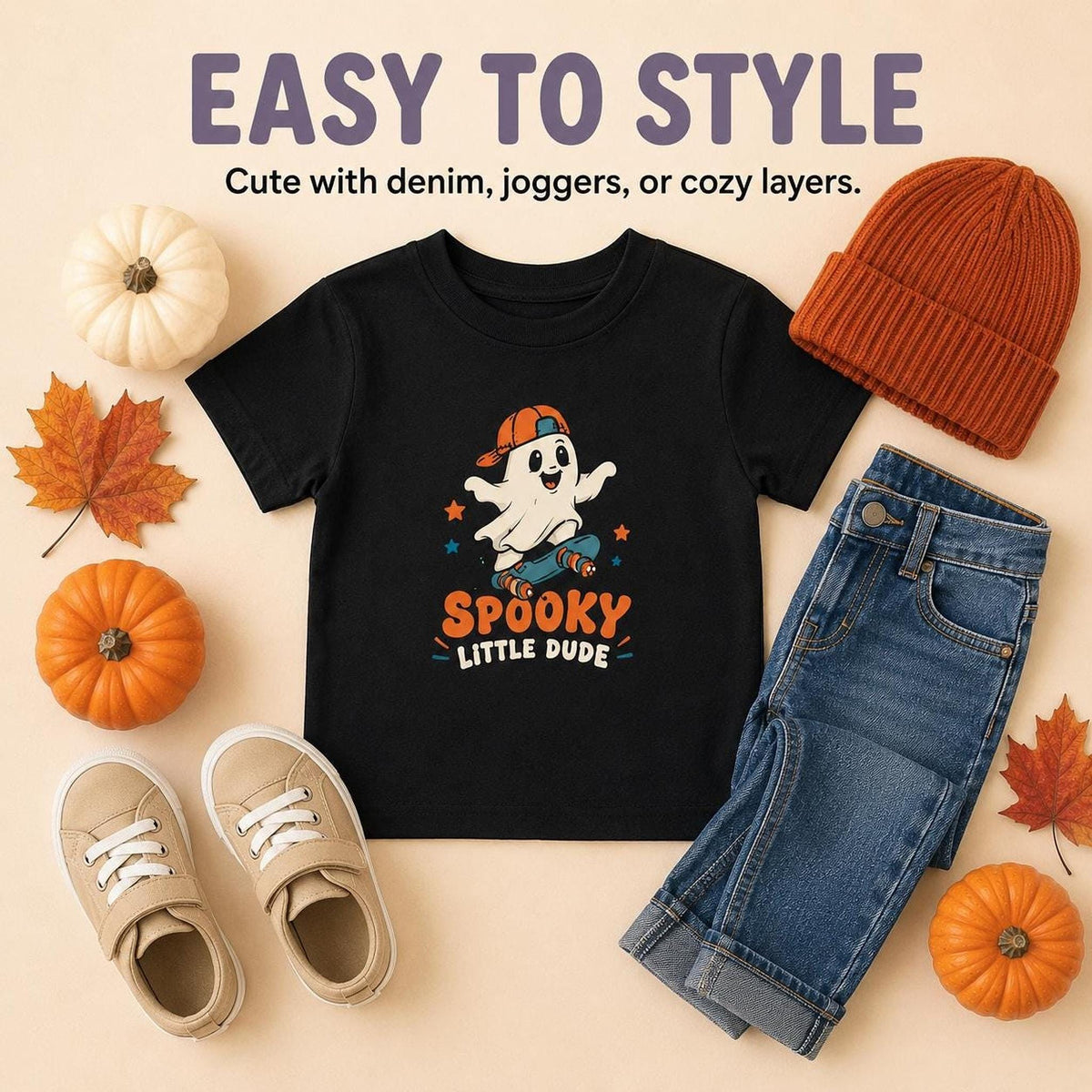 Spooky Little Dude Toddler Tee