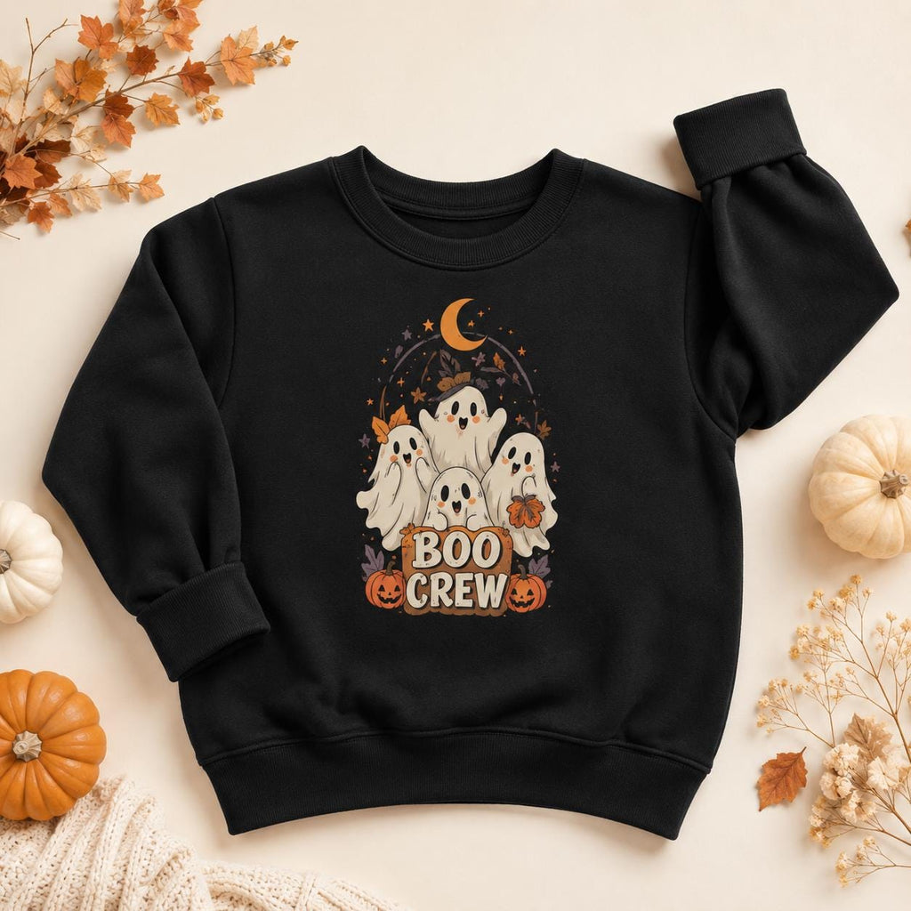 Boo Crew Toddler Halloween Sweatshirt
