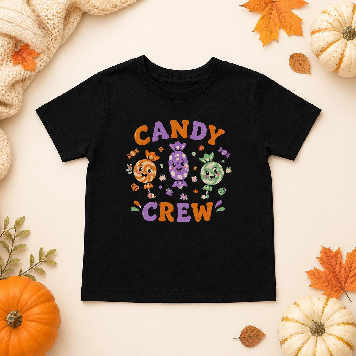 Candy Crew Toddler Halloween Tee