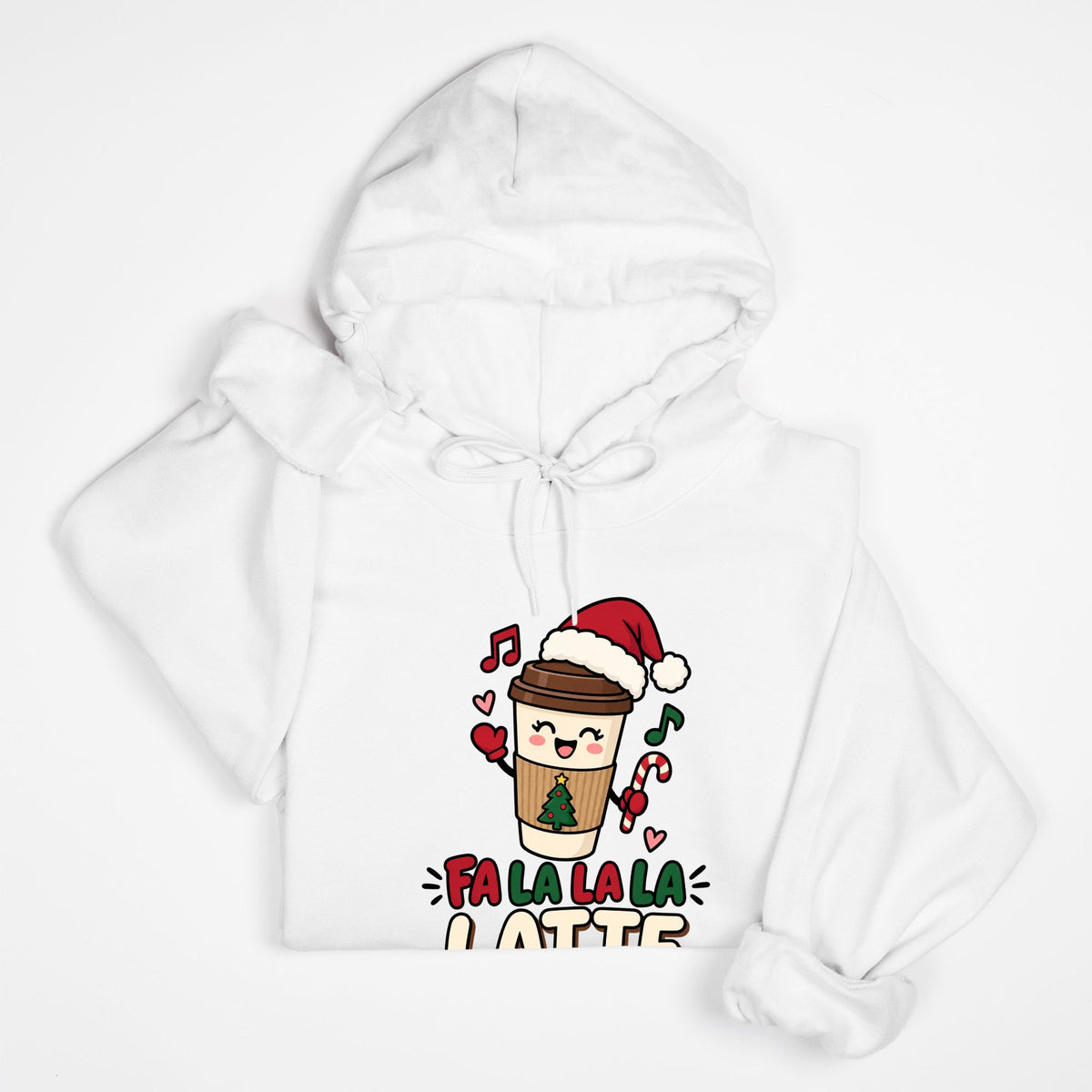 Fa-La-La-La-Latte - Adult Hoodie