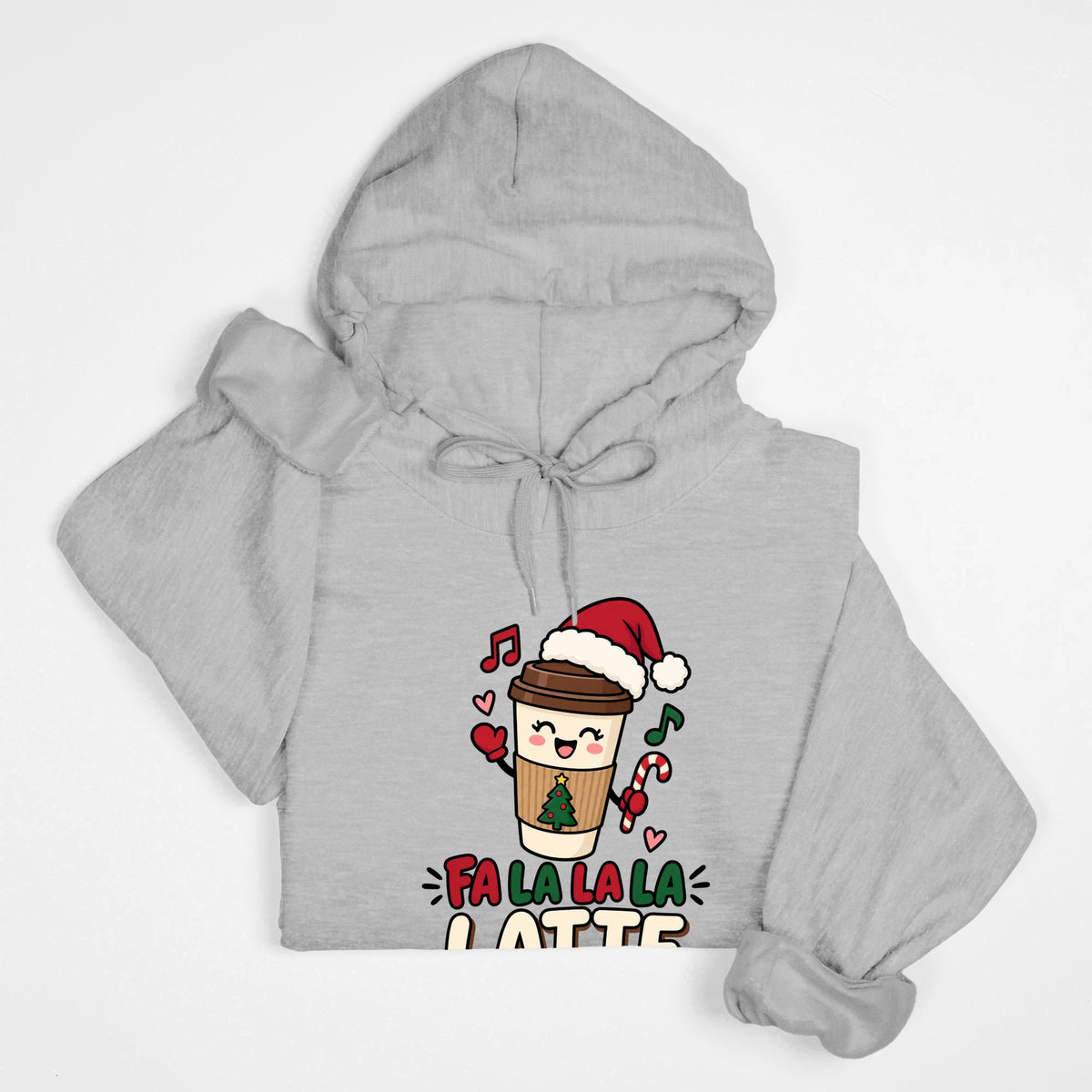 Fa-La-La-La-Latte - Adult Hoodie