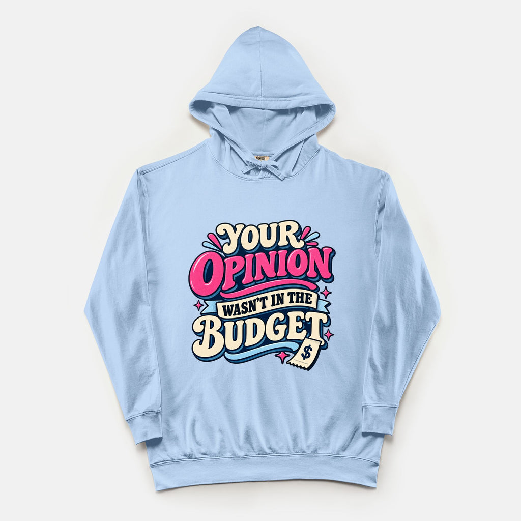 Opinion Wasn't in the Budget - Adult Lightweight Hoodie