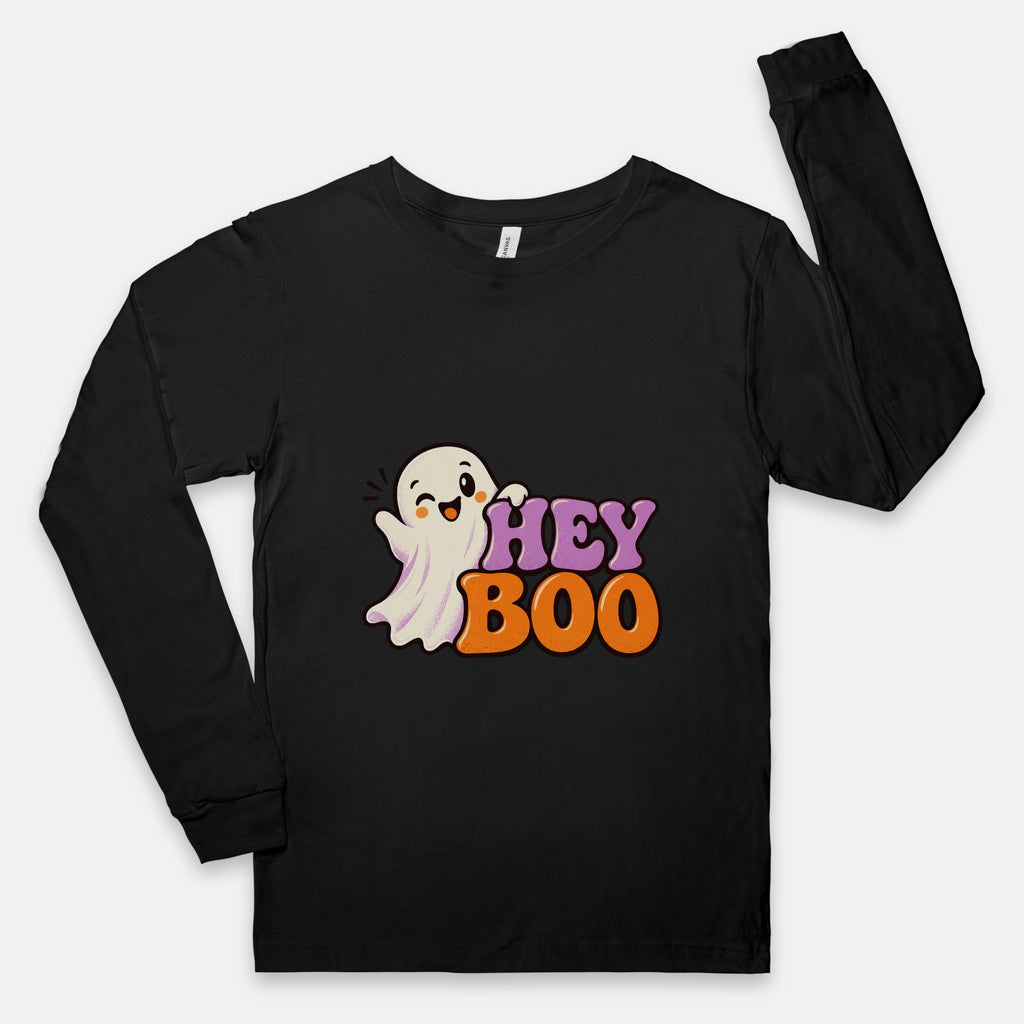 Hey Boo - Adult Long Sleeve