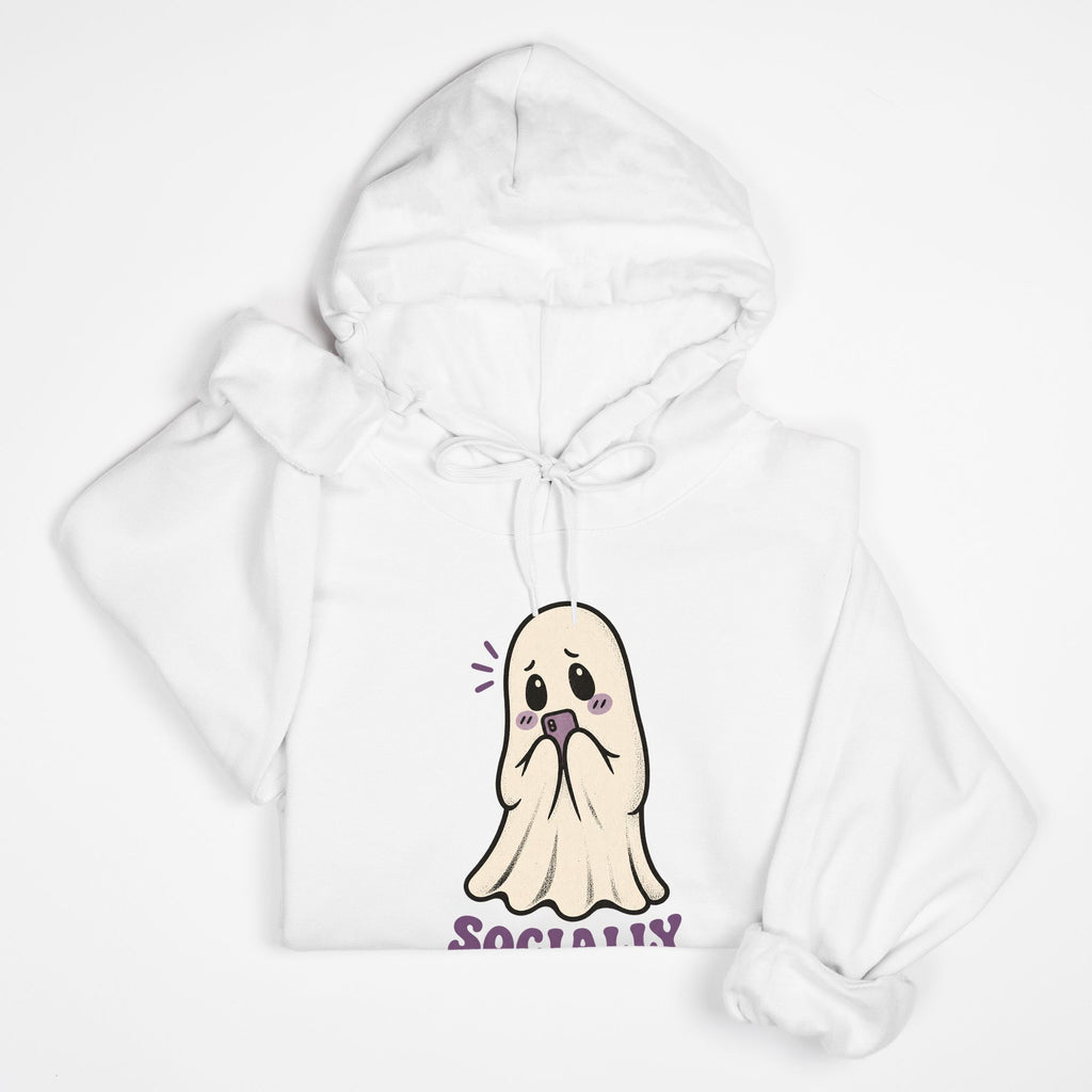 Socially Spooky - Adult Hoodie