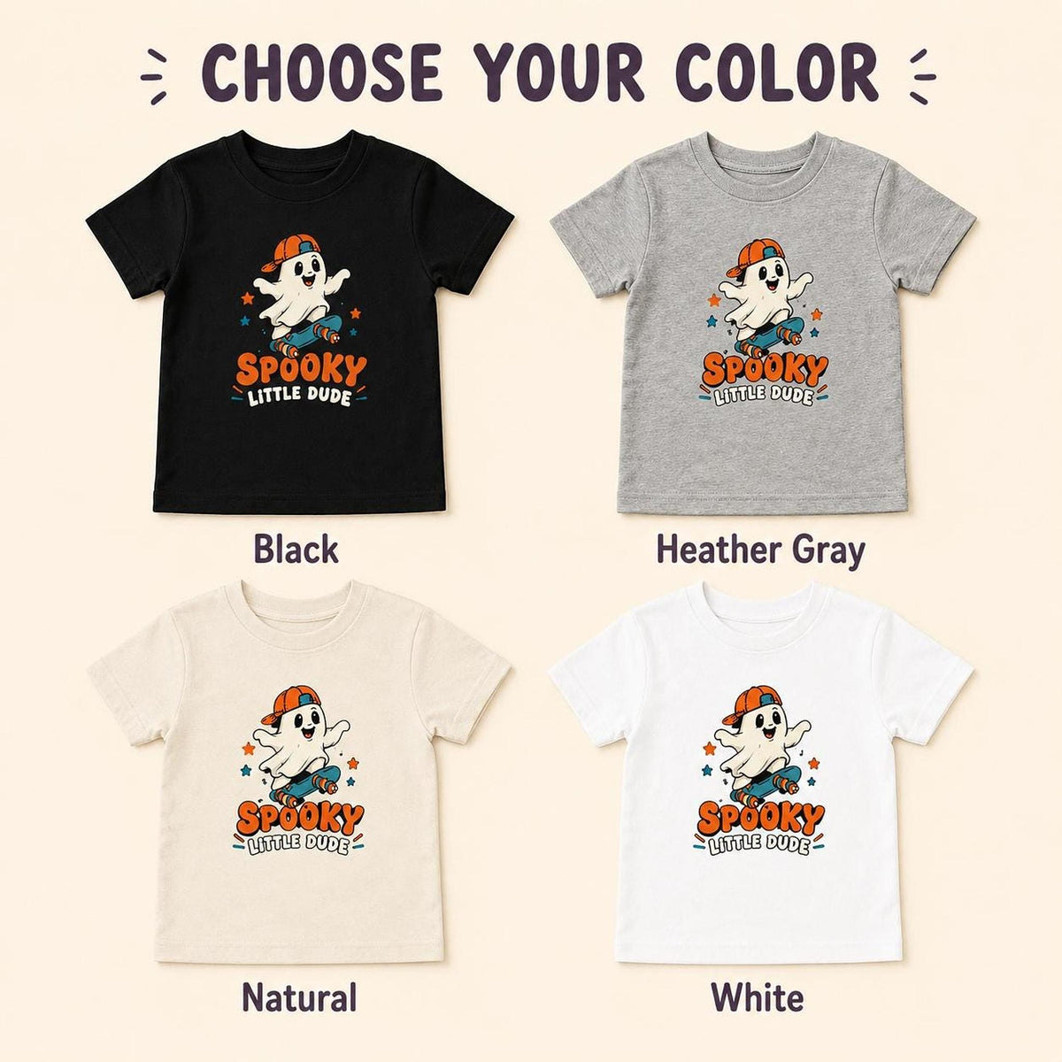 Spooky Little Dude Toddler Tee