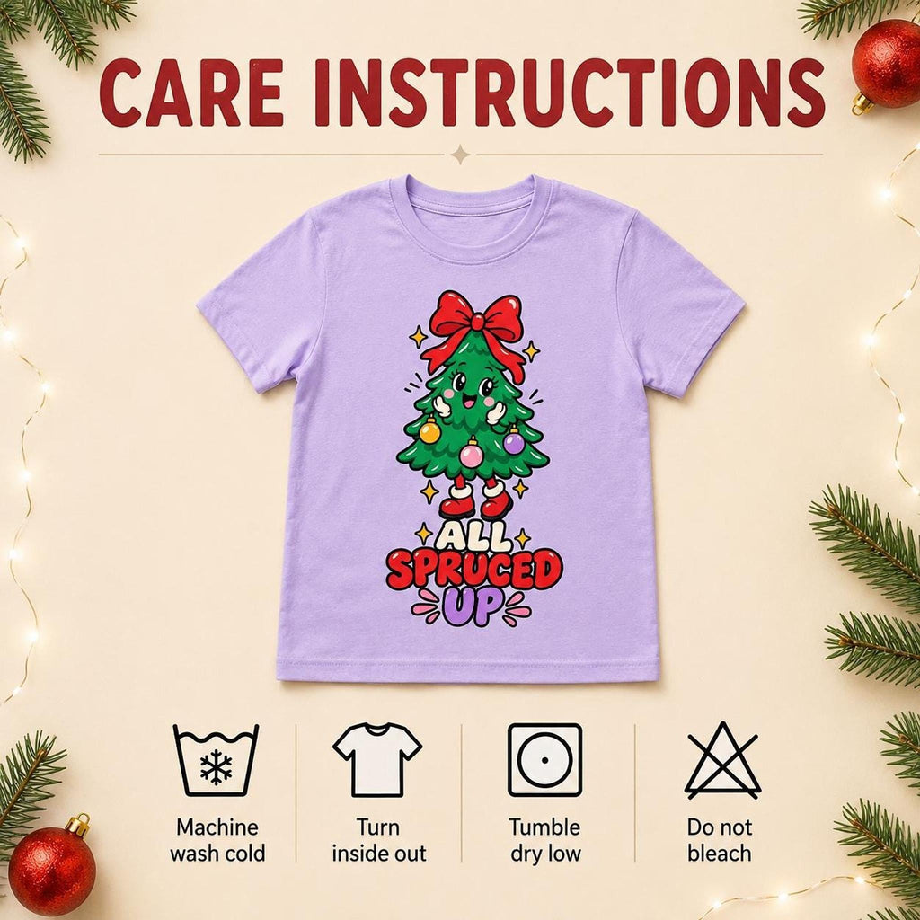 All Spruced Up Youth Christmas Tee