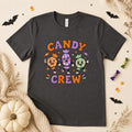 Candy Crew Kids Halloween Shirt, Colorful Trick-or-Treat Graphic Tee (Youth)