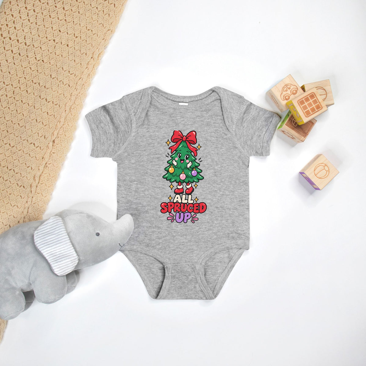 All Spruced Up - Baby Onesie