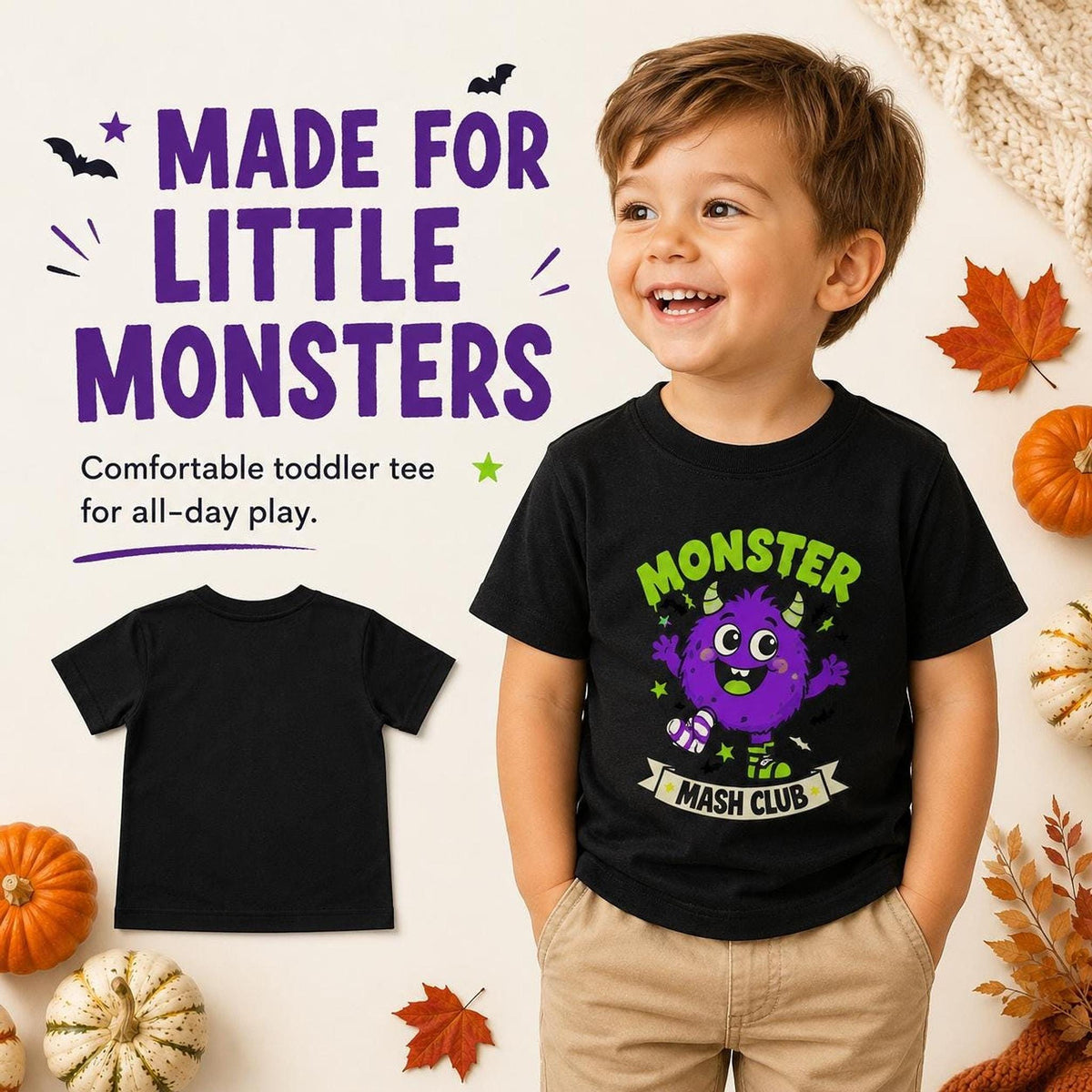 Monster Mash Club Toddler Tee