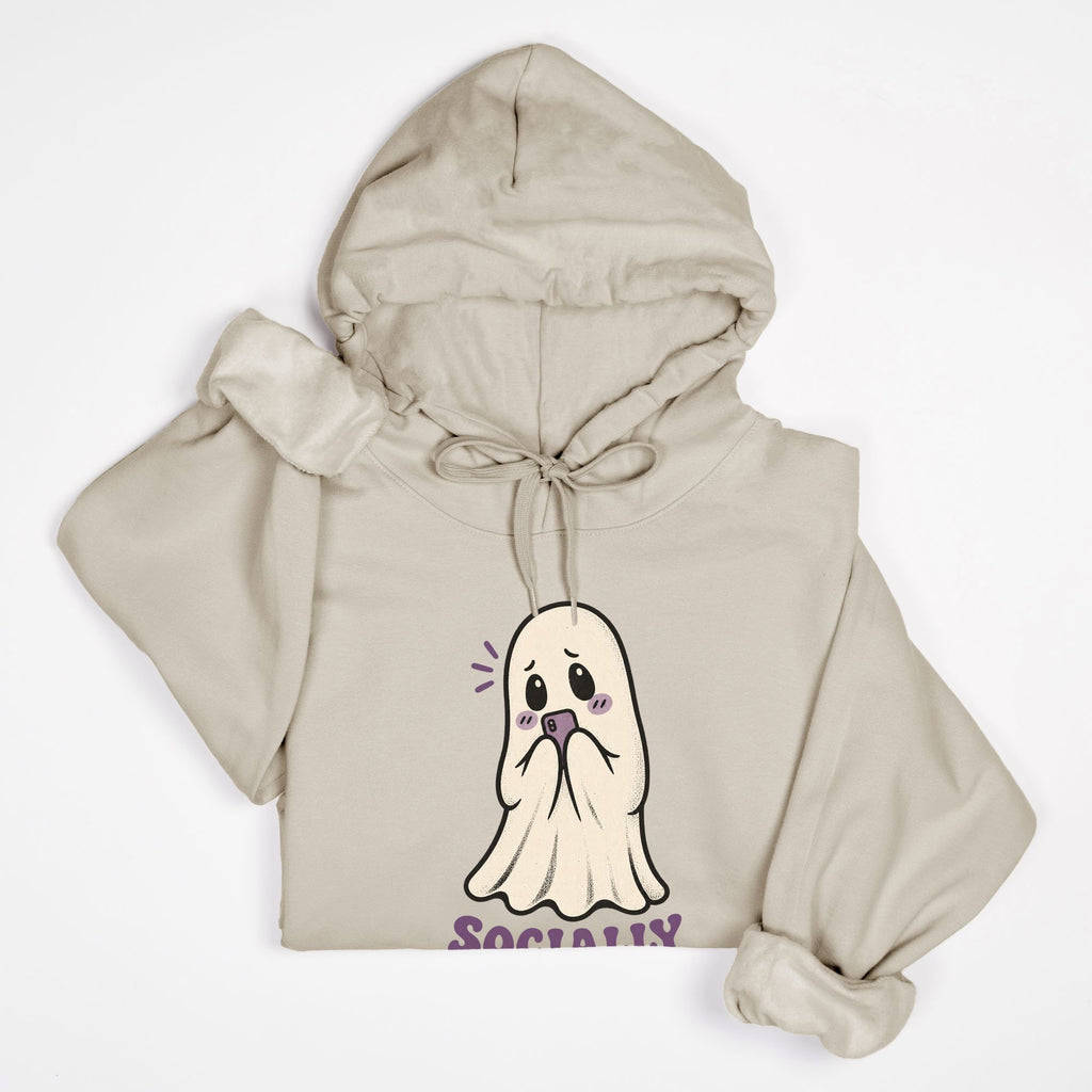 Socially Spooky - Adult Hoodie