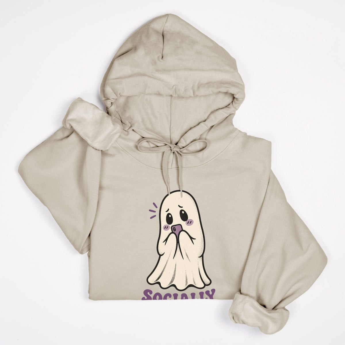 Socially Spooky - Adult Hoodie