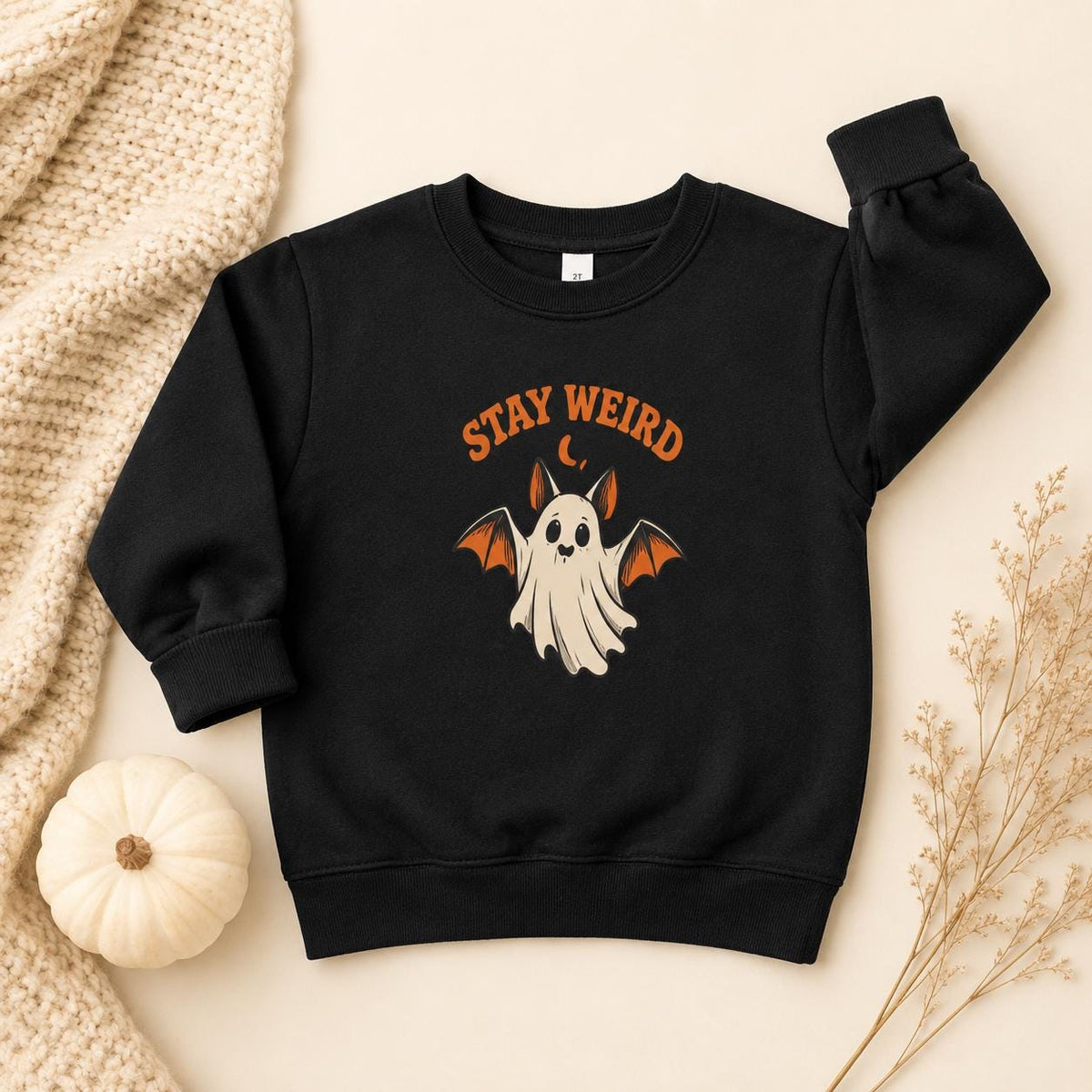 Stay Weird Halloween Sweatshirt