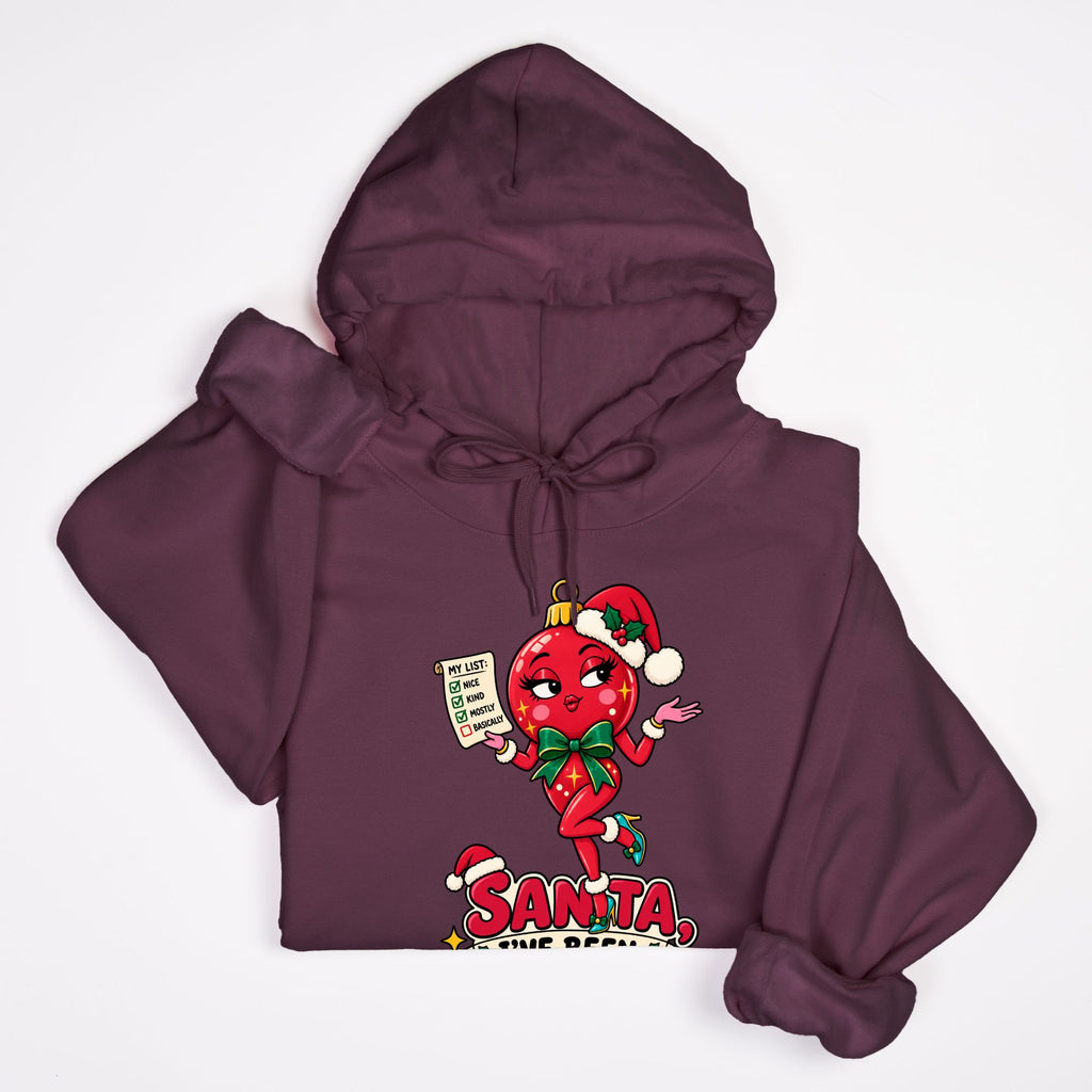Santa, I've Been Good-ish - Adult Hoodie