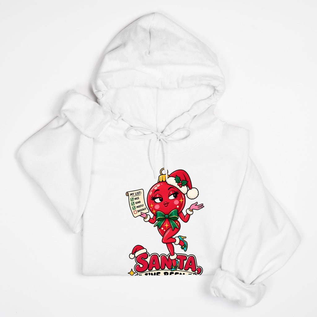 Santa, I've Been Good-ish - Adult Hoodie