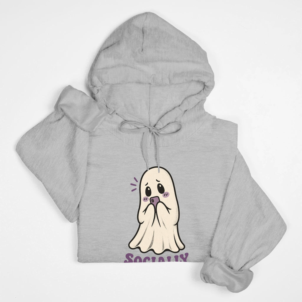 Socially Spooky - Adult Hoodie