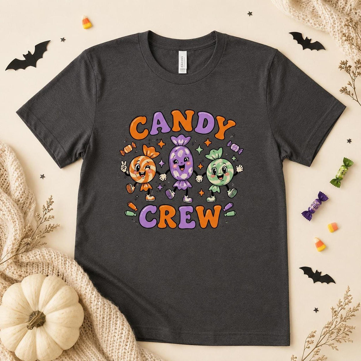 Candy Crew Youth Halloween Tee