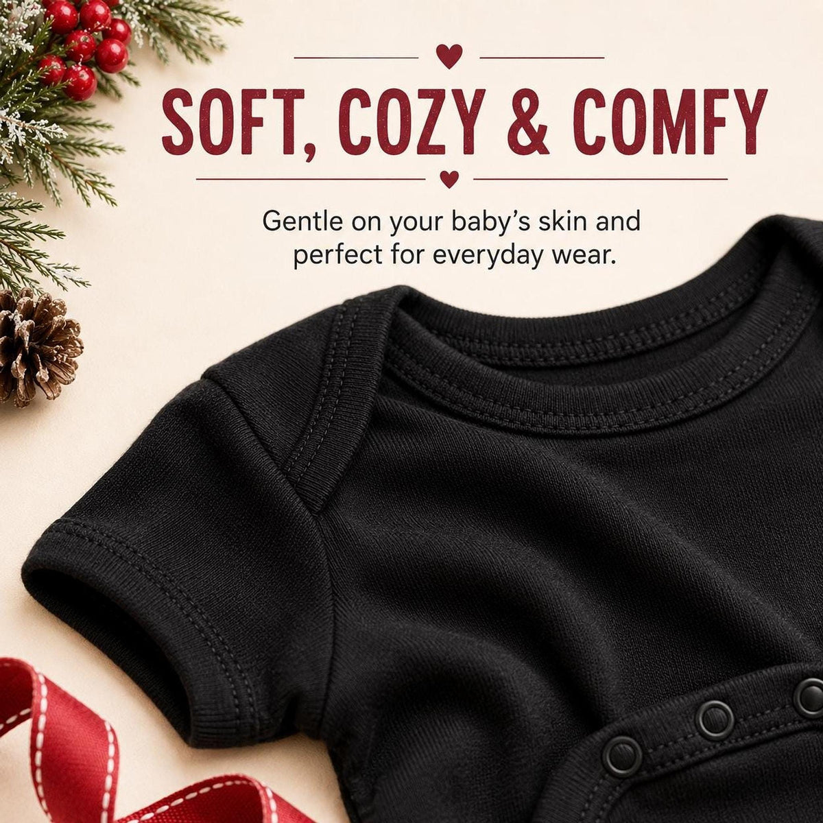 Cookie Tester Christmas Baby Bodysuit