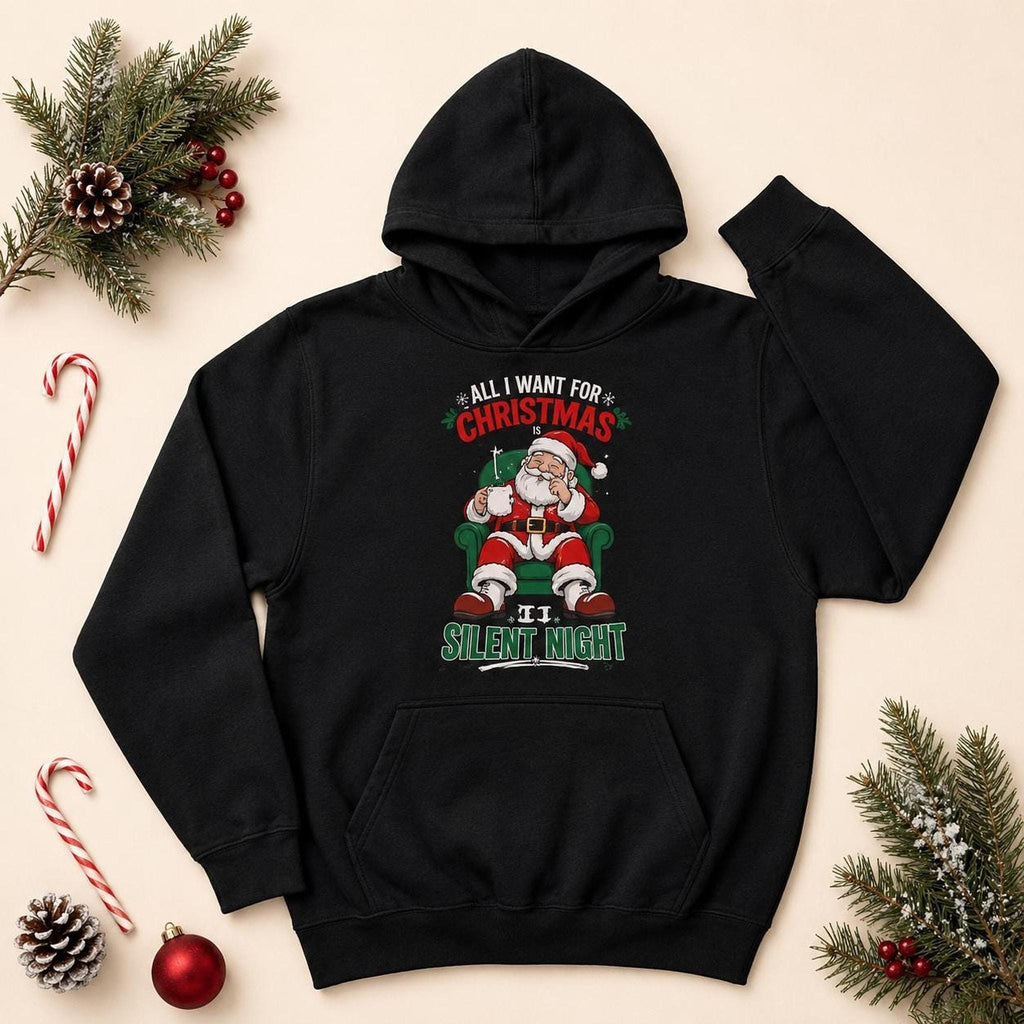 Silent Night Christmas Hoodie