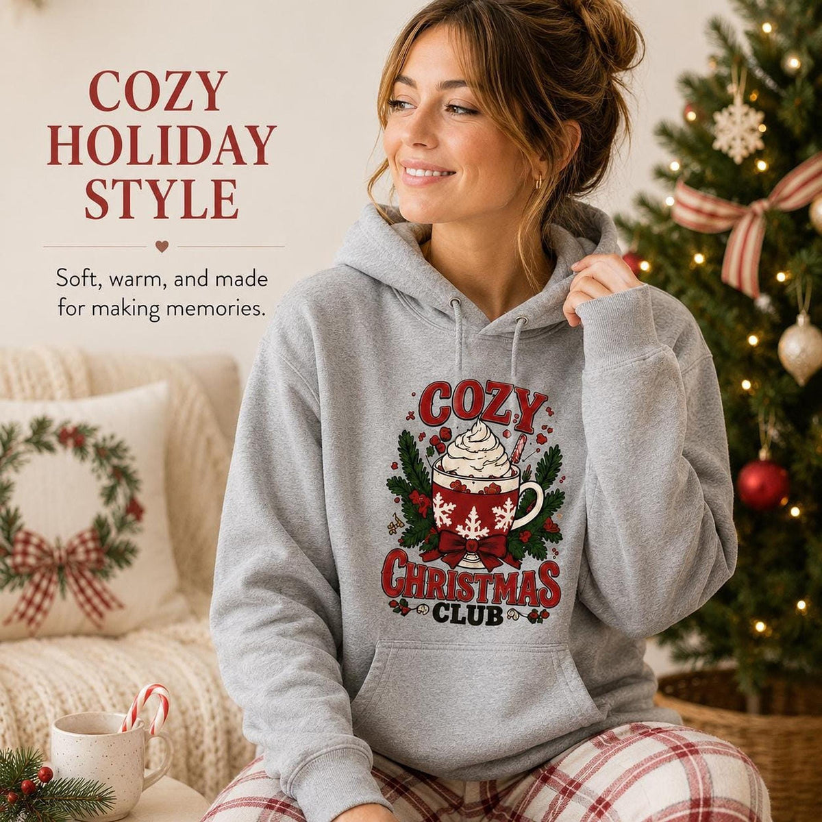 Cozy Christmas Club Hoodie