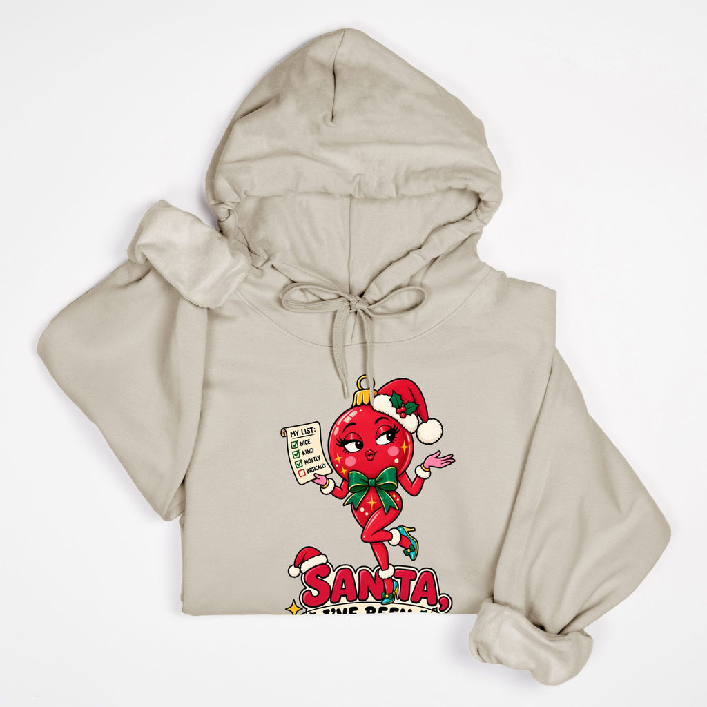 Santa, I've Been Good-ish - Adult Hoodie