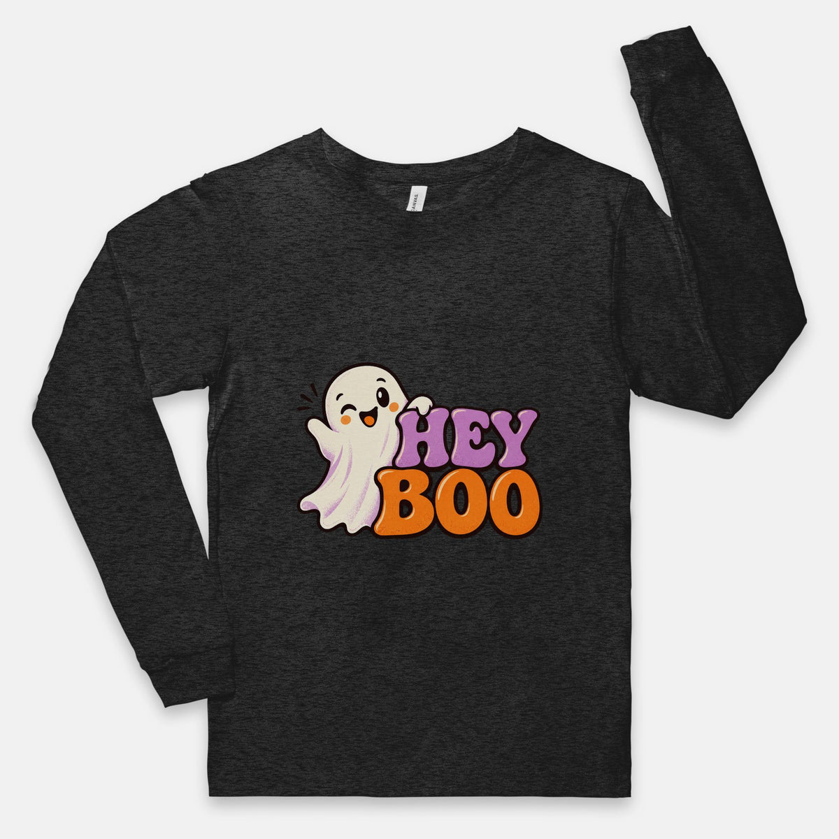 Hey Boo - Adult Long Sleeve