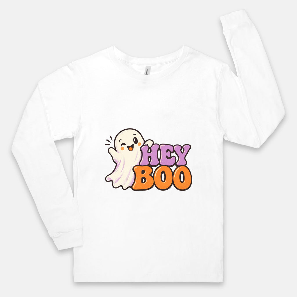 Hey Boo - Adult Long Sleeve