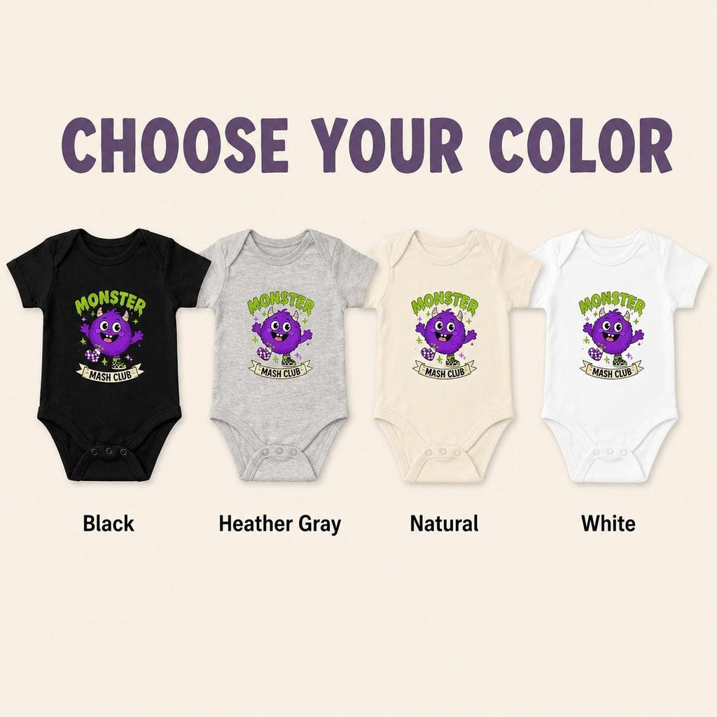 Monster Mash Club Baby Bodysuit