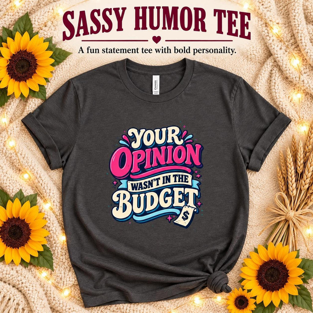 Your Opinion Wasn’t in the Budget Tee