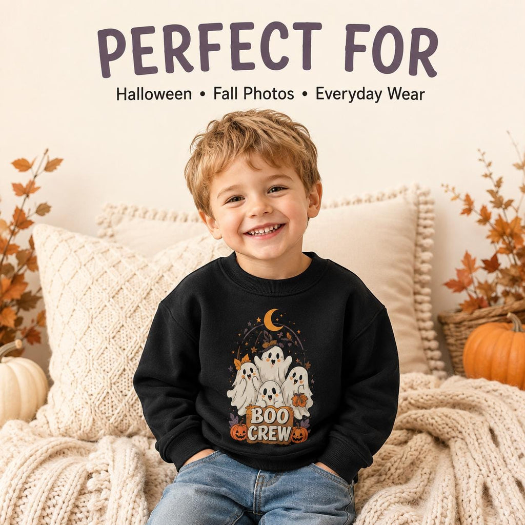 Boo Crew Toddler Halloween Sweatshirt
