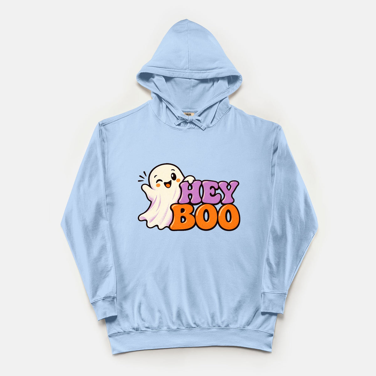 Hey Boo - Adult Lightweight Hoodie