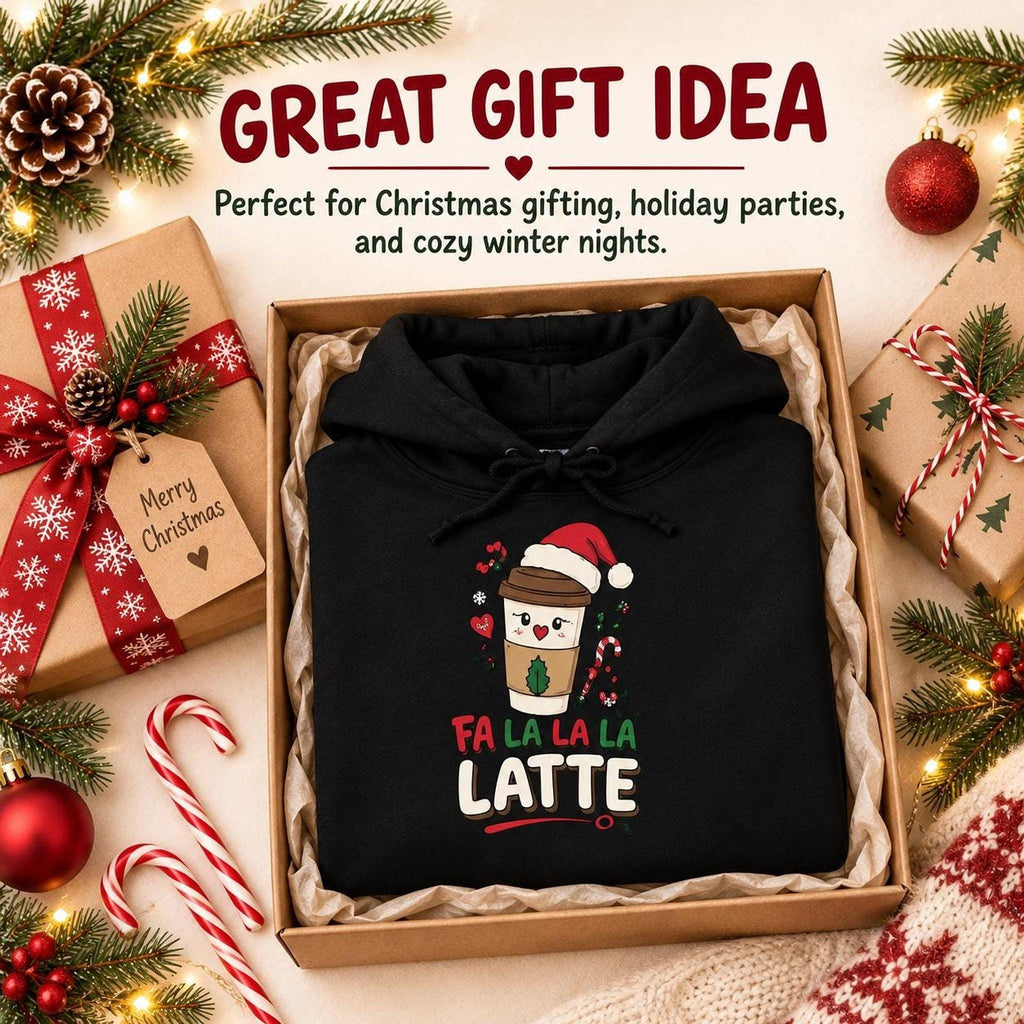 Fa La La La Latte Christmas Hoodie