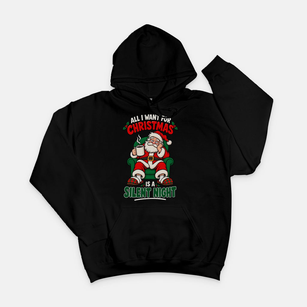 Silent Night - Adult Hoodie