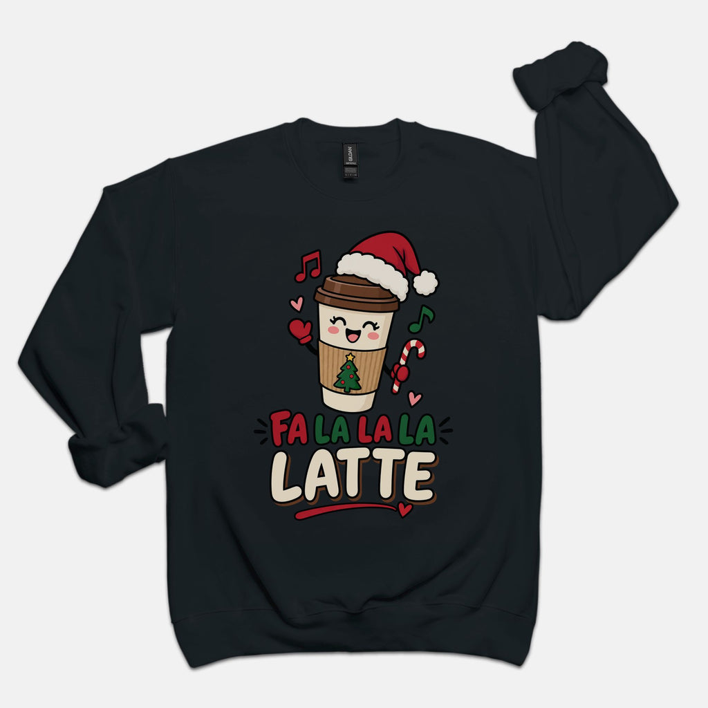 Fa La La La Latte - Adult Sweatshirt