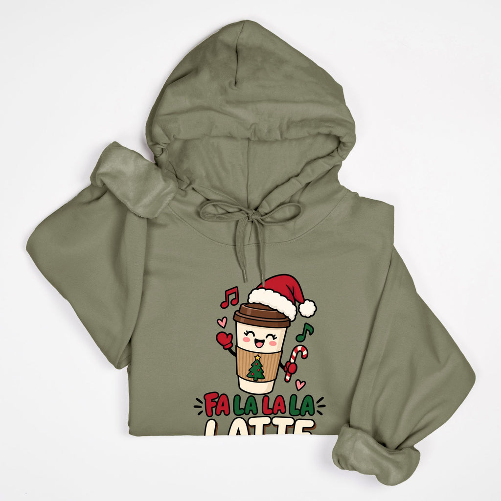 Fa-La-La-La-Latte - Adult Hoodie
