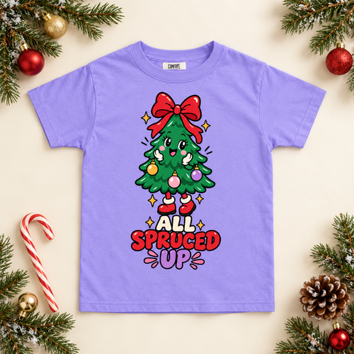 All Spruced Up youth tee Christmas thumbnail