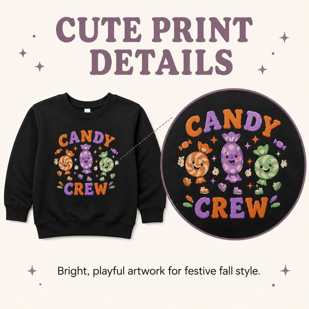 Candy Crew Toddler Halloween Sweatshirt