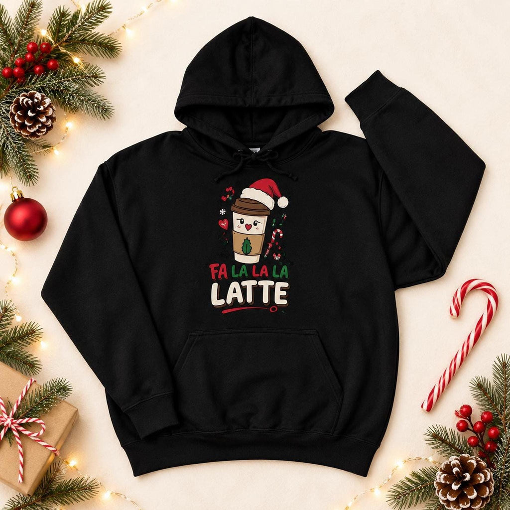 Fa La La La Latte Christmas Hoodie
