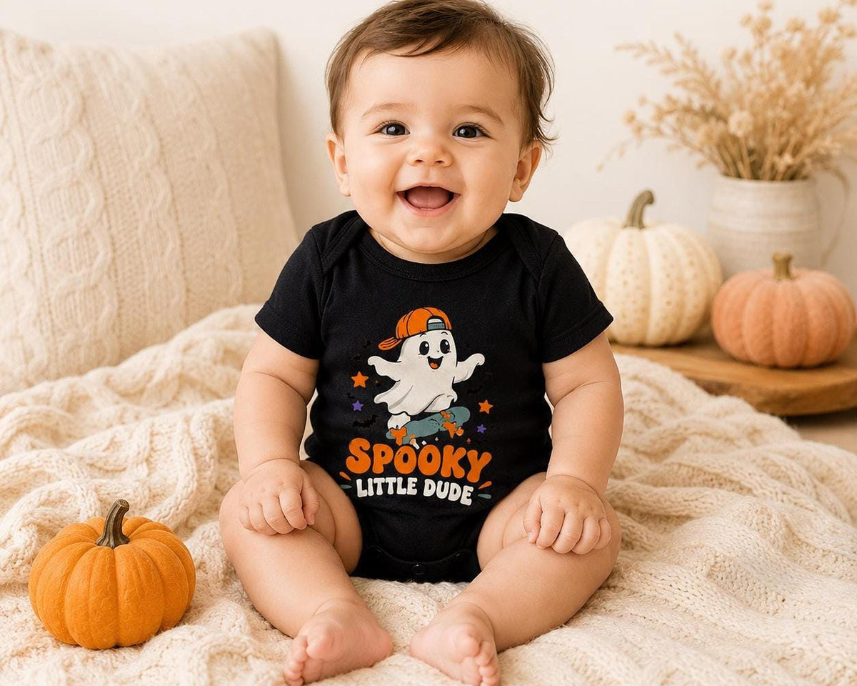 Spooky Little Dude Baby Bodysuit